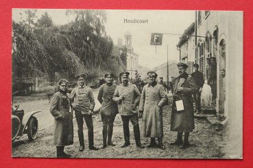 Postcard PC 1915 Heudicourt WWI France